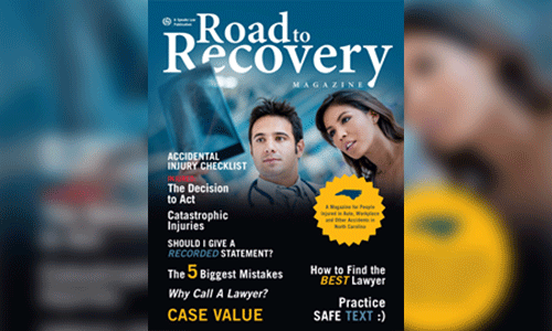 Road to Recovery Personal Injury Resource Book In Wilmington | Call (910) 341-7570