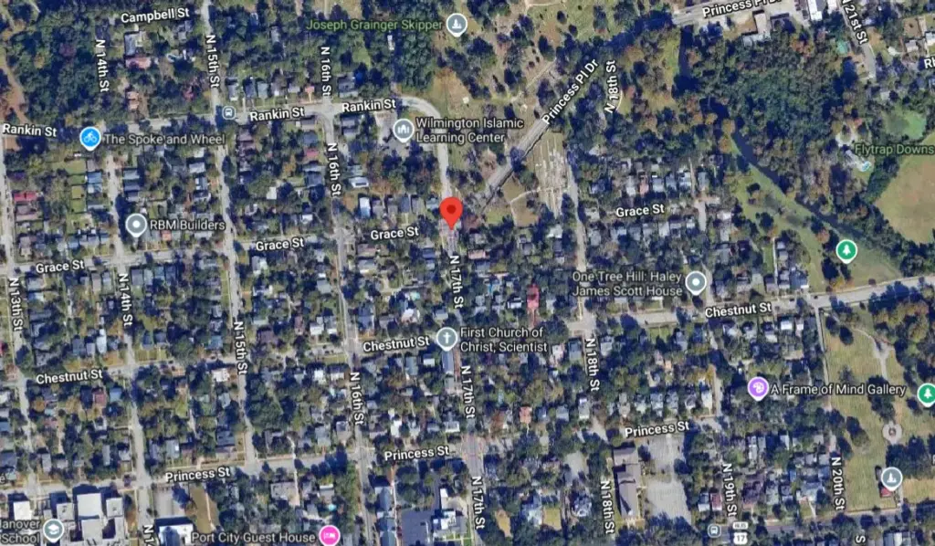 Wilmington Police Officer Injured in Crash at N 17th Street and Grace Street