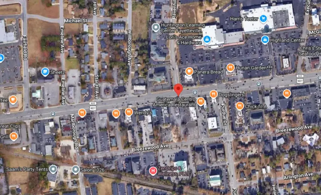 Fayetteville, NC – Multi-Vehicle Crash on Raeford Rd Near Ravenhill Dr