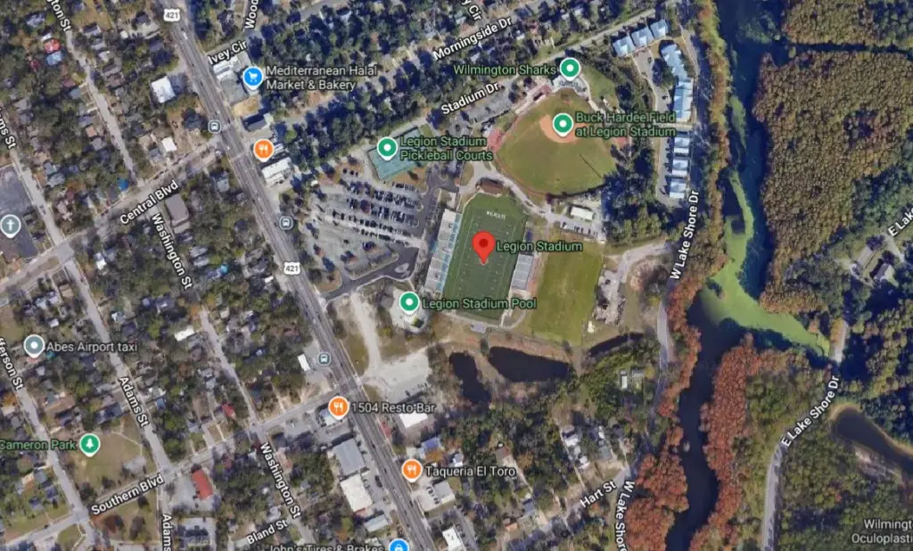 Serious Crash Shuts Down Carolina Beach Road Near Legion Stadium in Wilmington, NC