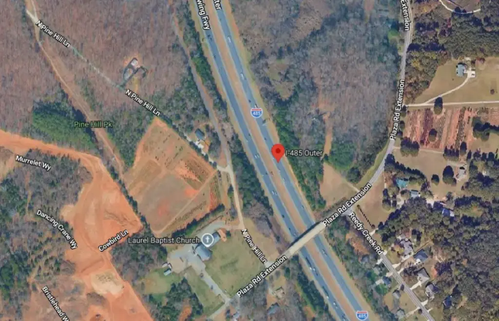 Crash on I-485 in West Charlotte Blocks Multiple Lanes, Causes Traffic Delays