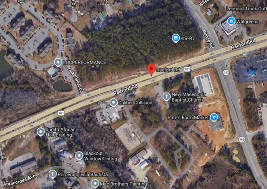 Fatal Single-Vehicle Crash Reported at Raeford Road and I-295 in Fayetteville, NC