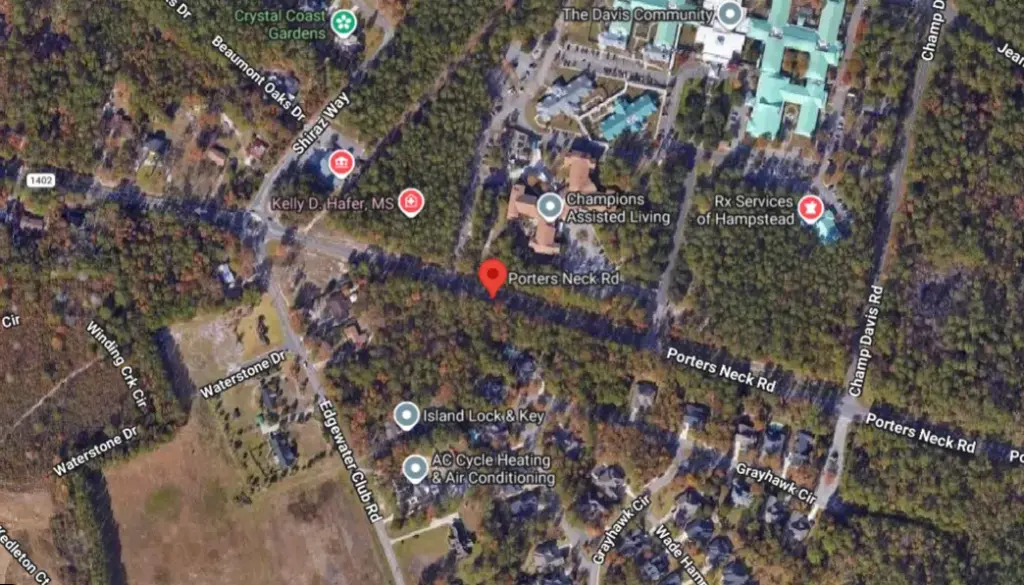 Teen Killed in Single-Vehicle Crash Near Porters Neck Road in Wilmington, NC