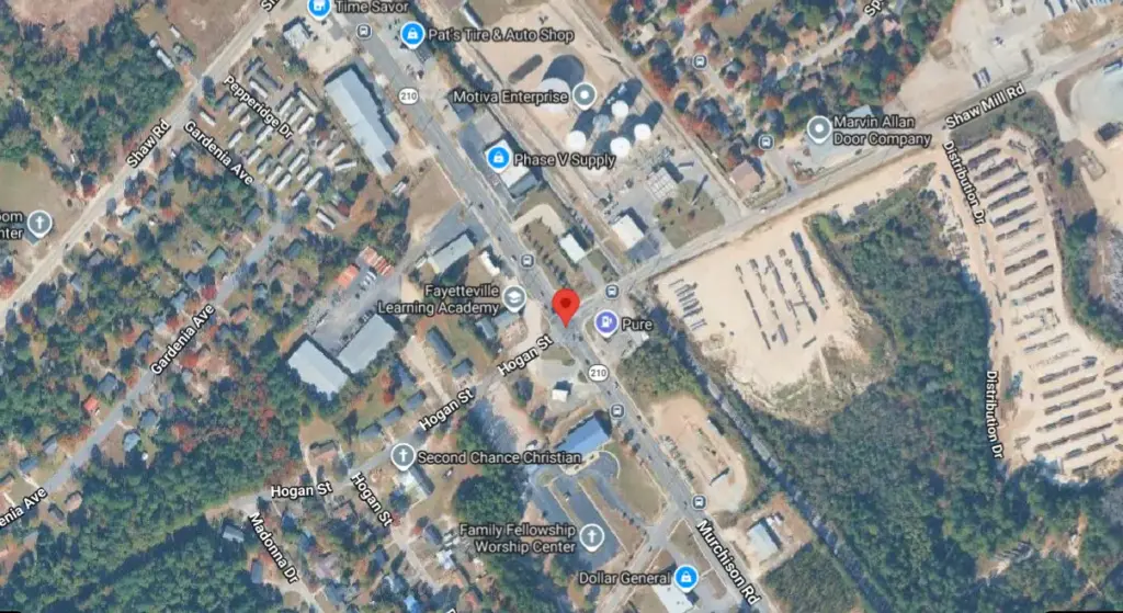 Accident on Murchison Road in Fayetteville Leaves Vehicles Damaged