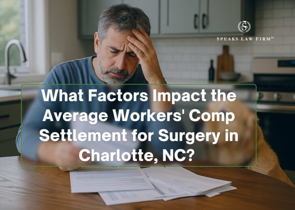What Factors Impact the Average Workers’ Comp Settlement for Surgery in Charlotte, NC?