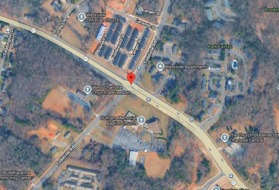 Traffic Crash at Freedom Drive and Toddville Road
