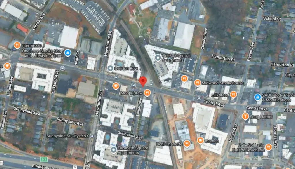Person Killed After Being Hit by Train in Charlotte’s Plaza Midwood Neighborhood