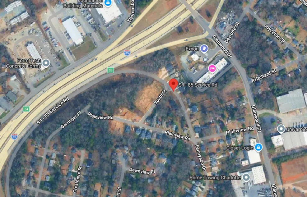 Serious Injury Crash Involving Box Truck Reported on I-85 in Charlotte