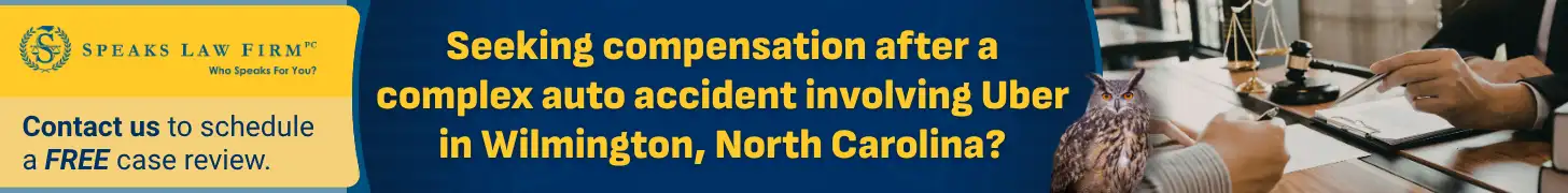 Can You Sue Uber For an Accident in Wilmington, North Carolina? 4 Seeking compensation after a complex auto accident involving Uber in Wilmington, North Carolina\_