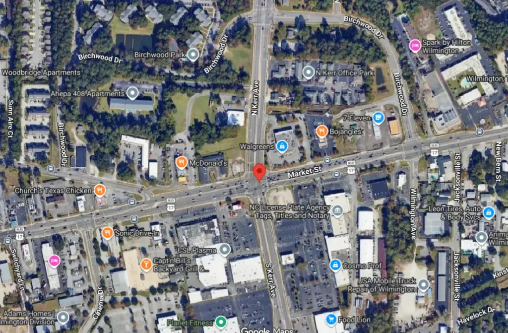 Wilmington NC Pedestrian Accident Turns Fatal Near Kerr Avenue