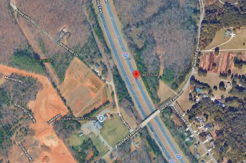 Charlotte NC I-485 Crash Near Exit 41 Leaves One Person Seriously Injured