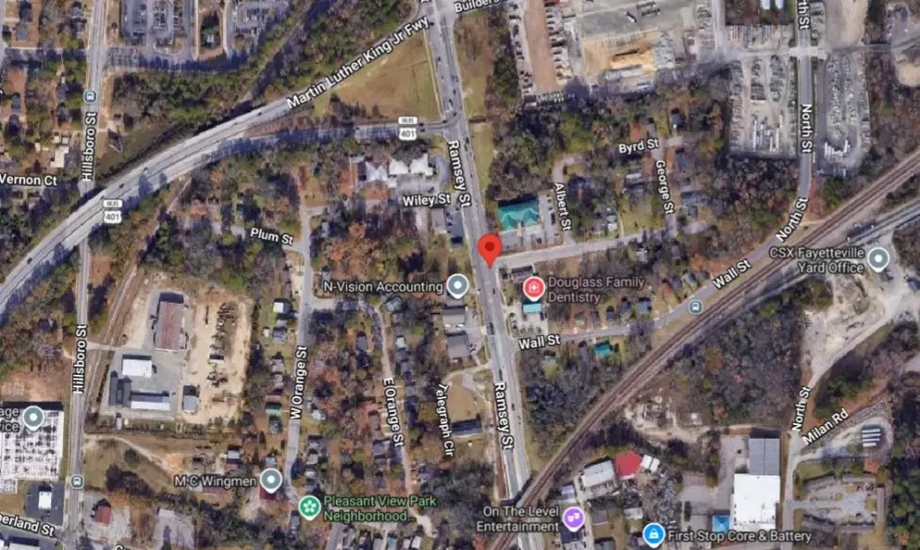 Corvette C8 Crash on Ramsey Street Damages 6 Vehicles in Fayetteville