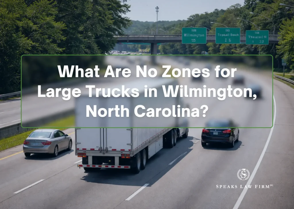 What Are No Zones for Large Trucks in Wilmington, North Carolina?