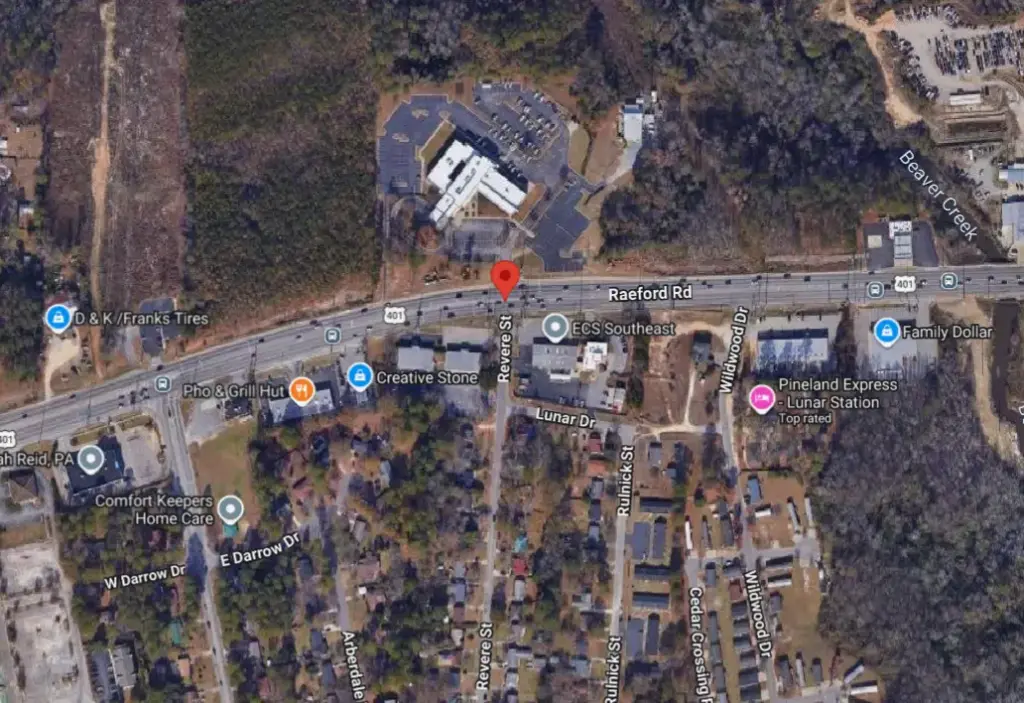 Overturned Vehicle Crash at Raeford Road and Revere Street in Fayetteville Under Investigation