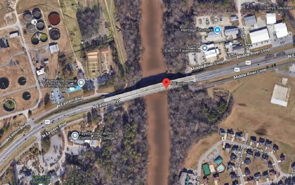 Fayetteville, NC Crash on Eastern Blvd Leaves One Person Injured in Two-Vehicle Collision