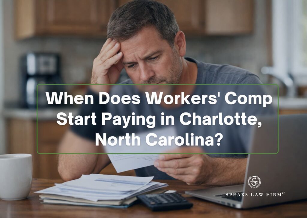 When Does Workers’ Comp Start Paying in Charlotte, North Carolina?