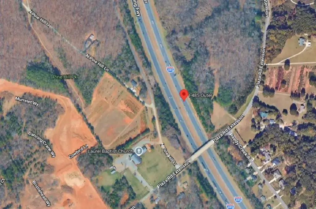 Charlotte Traffic Incident: Crane Used During Reported I-485 Rescue Operation