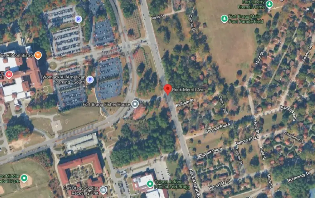 Fayetteville NC Accident Near Fort Bragg Gate on Reilly Road