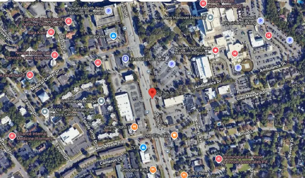 Pedestrian Killed in Hit-and-Run on South 17th Street in Wilmington, NC
