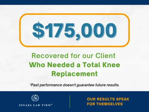 Speaks Law Firm Announces $175,000 Workers’ Comp Case Settlement