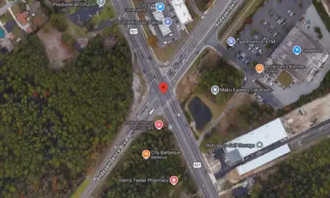 Wilmington NC Crash -Traffic Accident Reported at Carolina Beach Rd & Independence Blvd