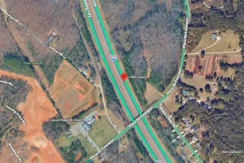 Three Hurt After Major Accident Closes I-485 in Northeast Charlotte