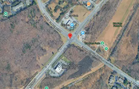 Medic Ambulance Struck in Crash at North Tryon St & W Mallard Creek Church Rd in Charlotte
