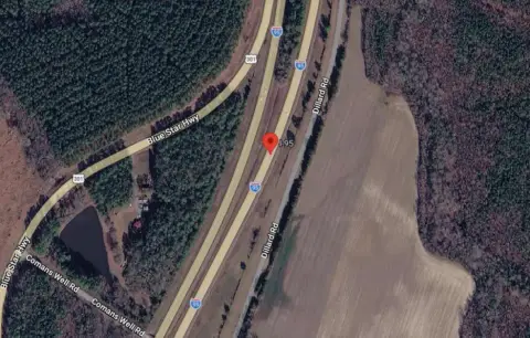 Tractor-Trailer Fire on I-95 North Near Fayetteville