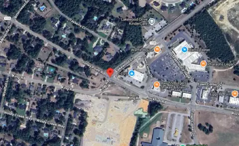 Two-Car Crash at Lakewood Drive and Stoney Point Road