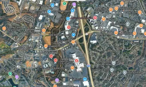 Charlotte Area Pedestrian Crash Leaves One Dead Near I-485 and NC-51 in Pineville