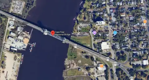 Massive Multi-Vehicle Crash Disrupts Cape Fear Memorial Bridge in Wilmington, NC