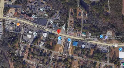 Woman in Critical Condition After Multi-Vehicle Pedestrian Crash on Raeford Road in Fayetteville