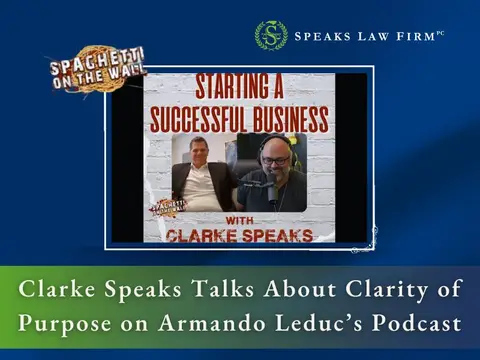 Clarke Speaks Talks About Clarity of Purpose on Armando Leduc’s Podcast
