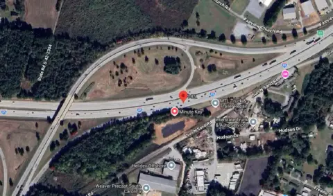 One Person Injured in I-85 South Crash Between Sugar Creek and University City in Charlotte, NC