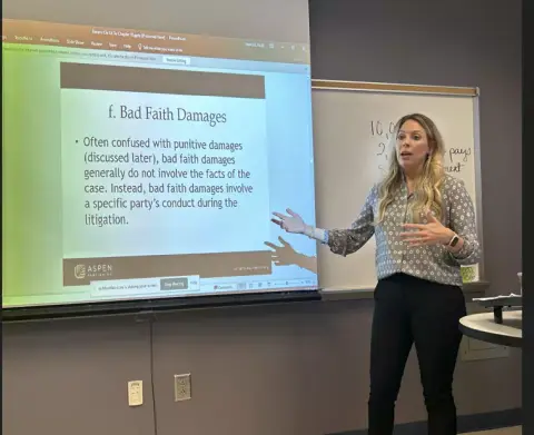 Leading Law Firm’s Senior Attorney and Paralegal Guest Lecture at Cape Fear Community College