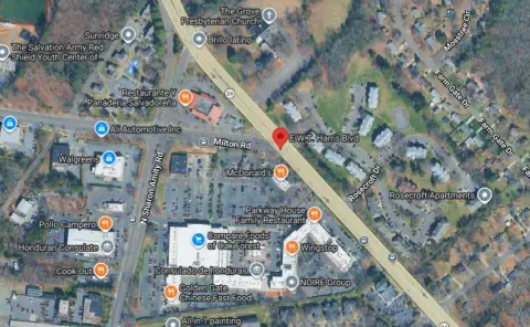 CREWS: Car Rolled on Top of Other Vehicle in Southwest Charlotte